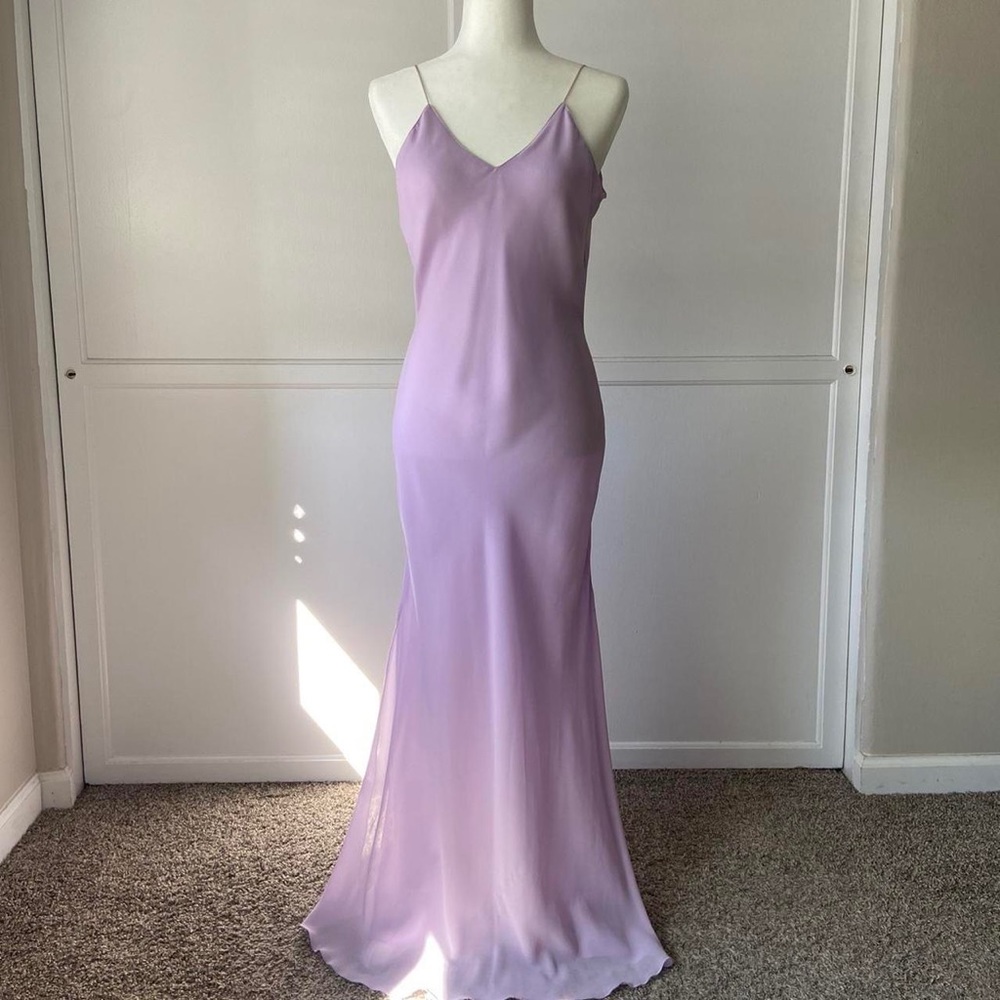 Dreamy deadstock lilac evening gown 💗